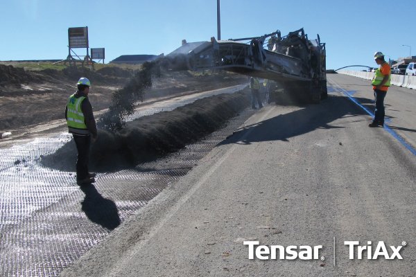 Tensar TriAx Geogrid, Versatile New Option for Recycled Asphalt Pavement (RAP)