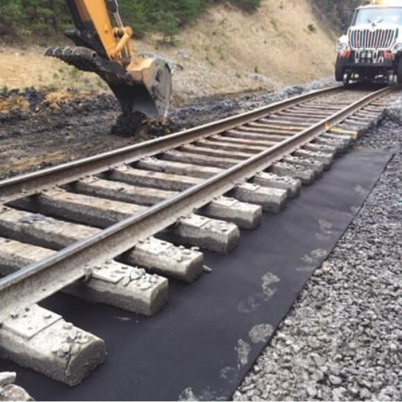 Mud Spot Remediation on Trackbed Performance Test image