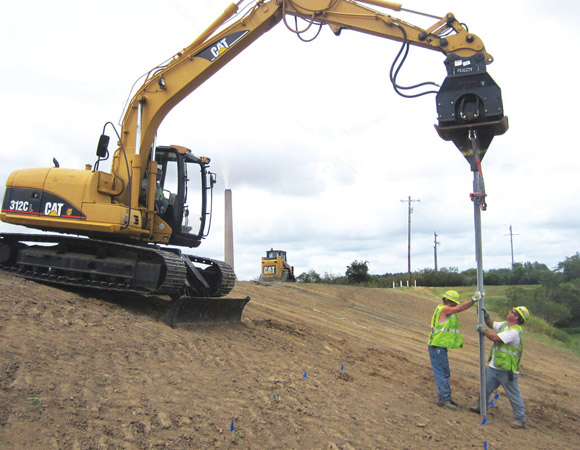 Image of Geopier SRT for Mitigating Landslides and Stabilizing Slopes