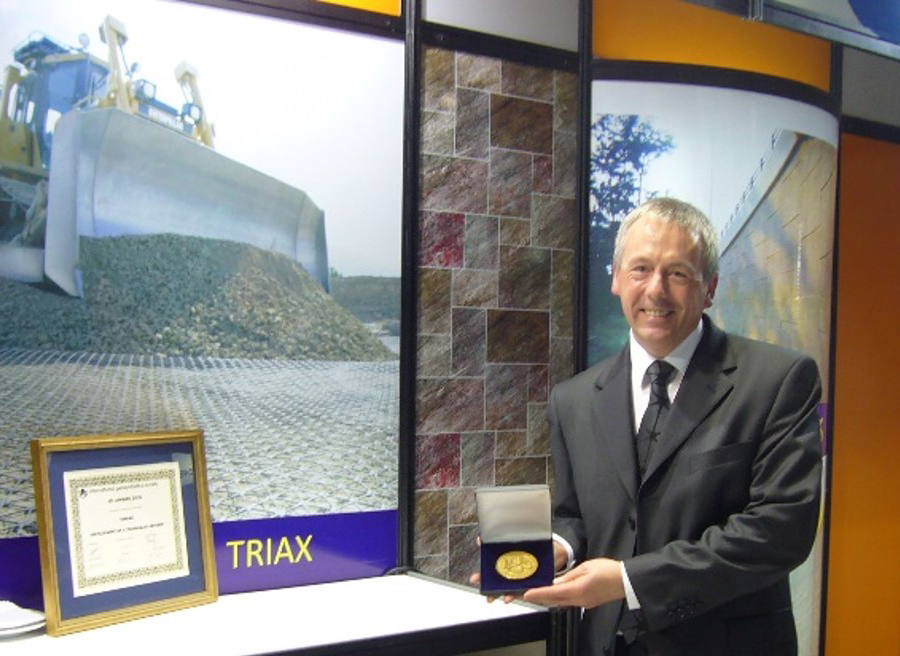 Tensar TriAx Geogrid Inventor Anthony Walsh