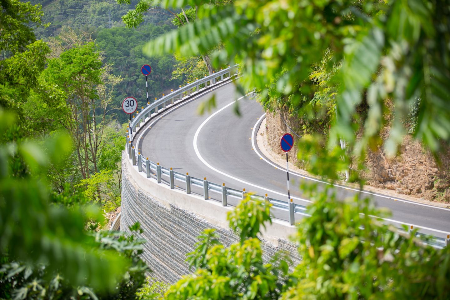 Reinforced Steep Slopes - Geogrid