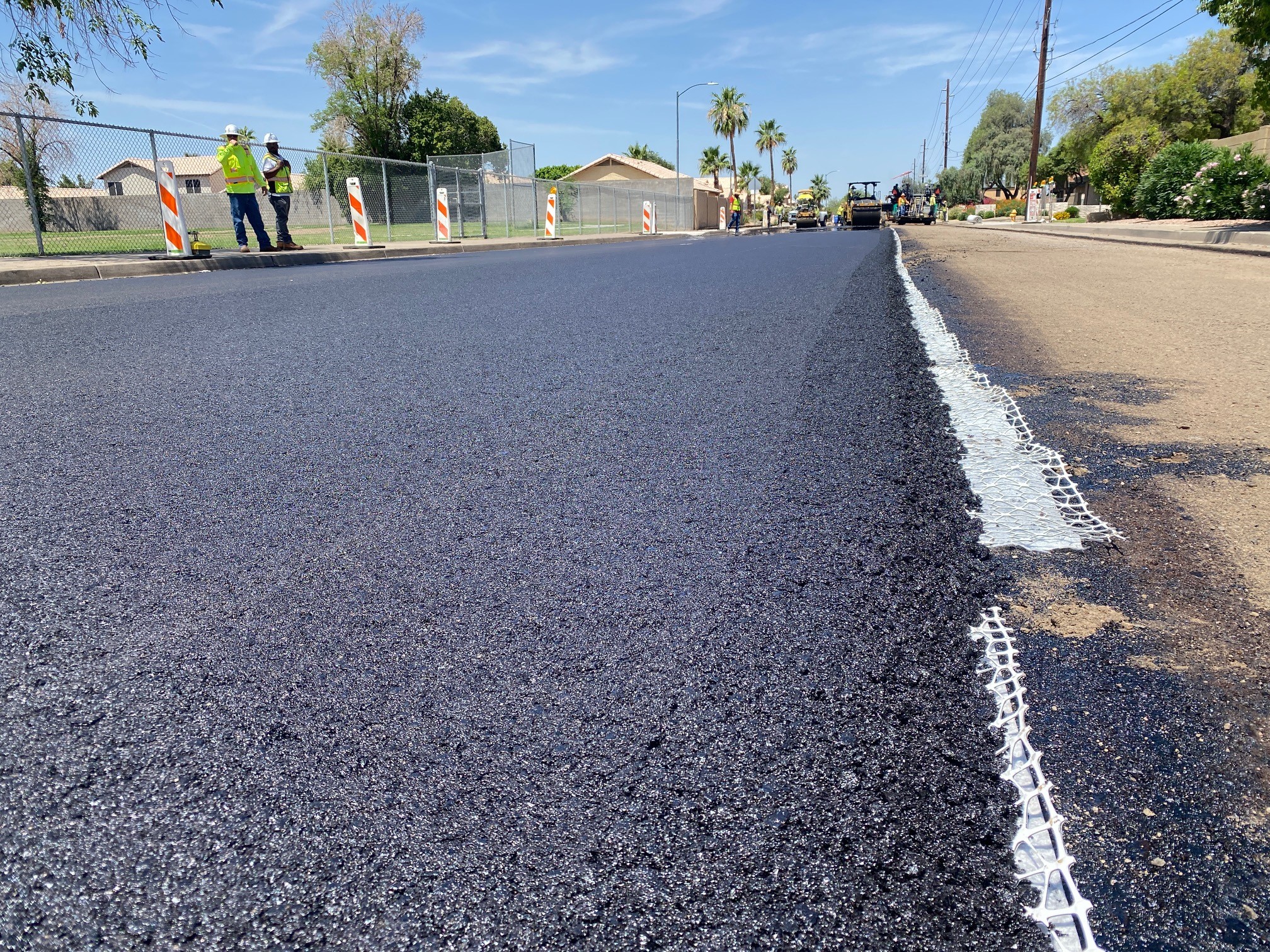 Asphalt on Tensar InterAx NXAC