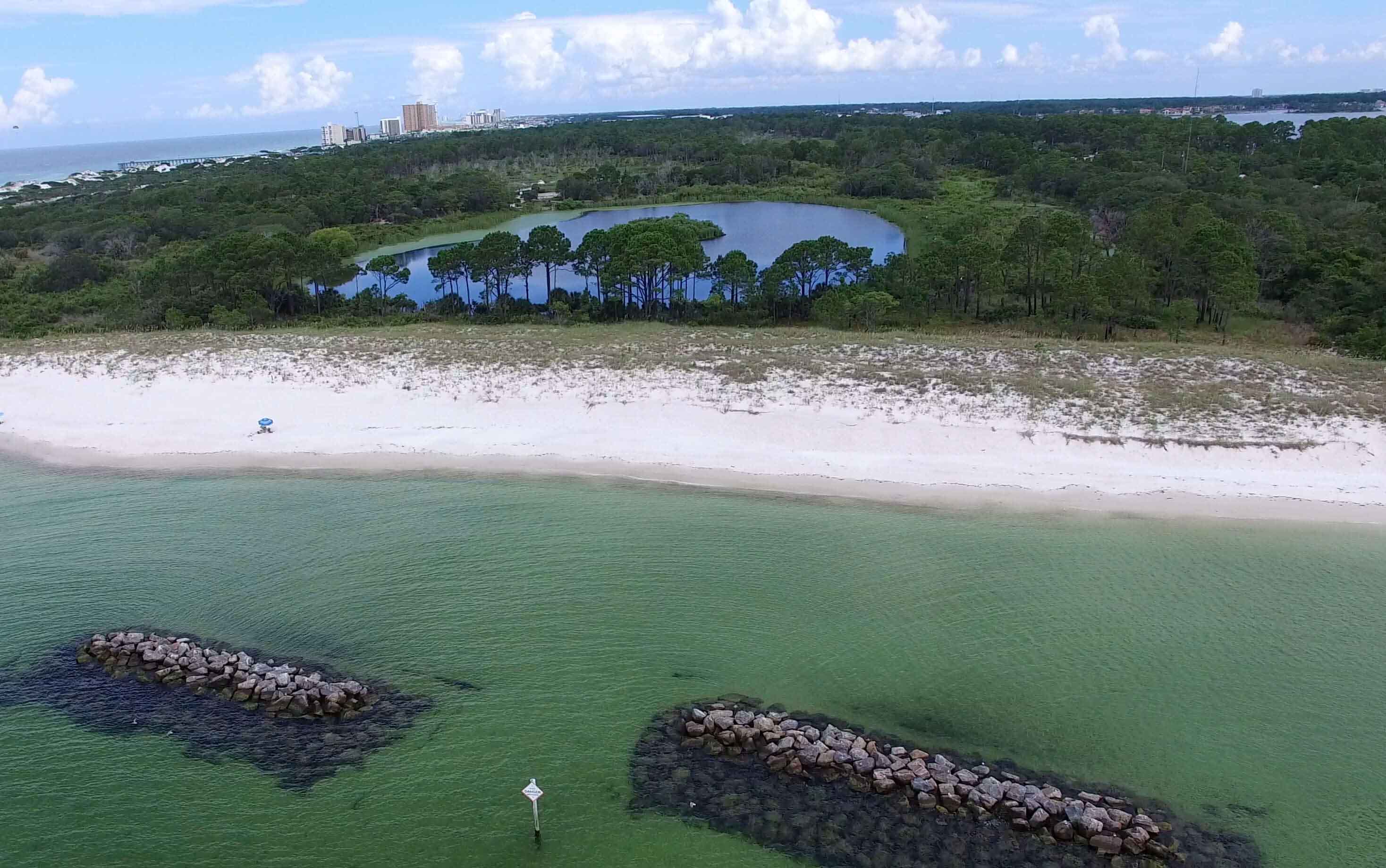 Gator Lake at St. Andrews State Park image