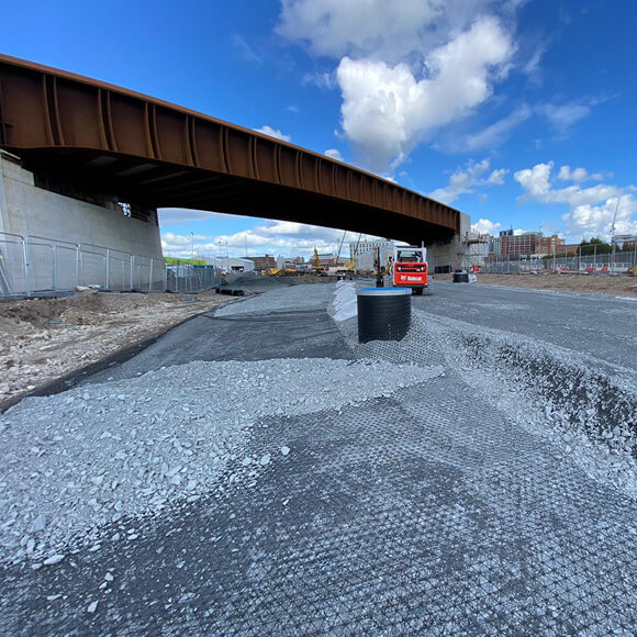 Belfast Transport Hub Track Foundation image
