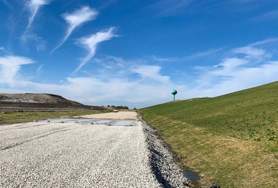 Newton County Landfill Haul Road image