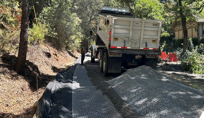 Smith Flat Road Storm Drain & Paving Project image