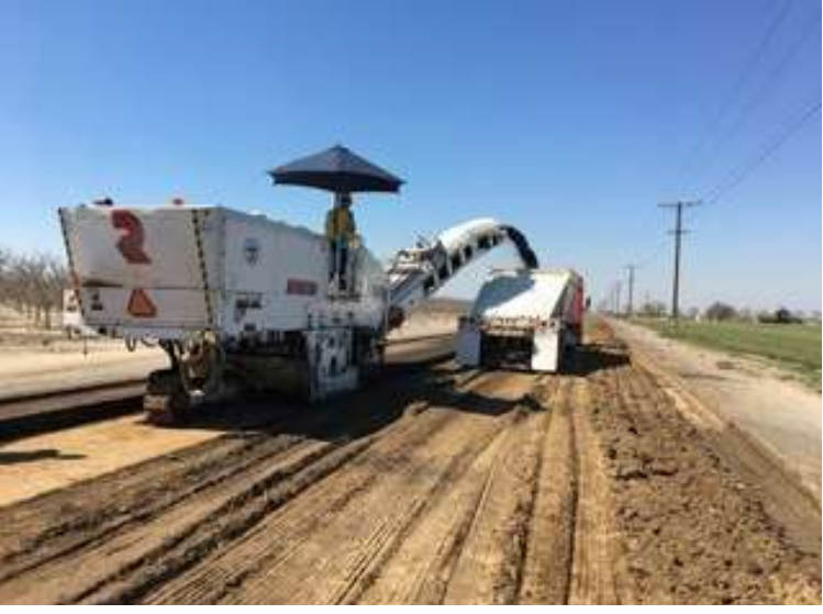 Tensar Resarch Summary California Recycled Aggregate Base Materials Site Photo 1