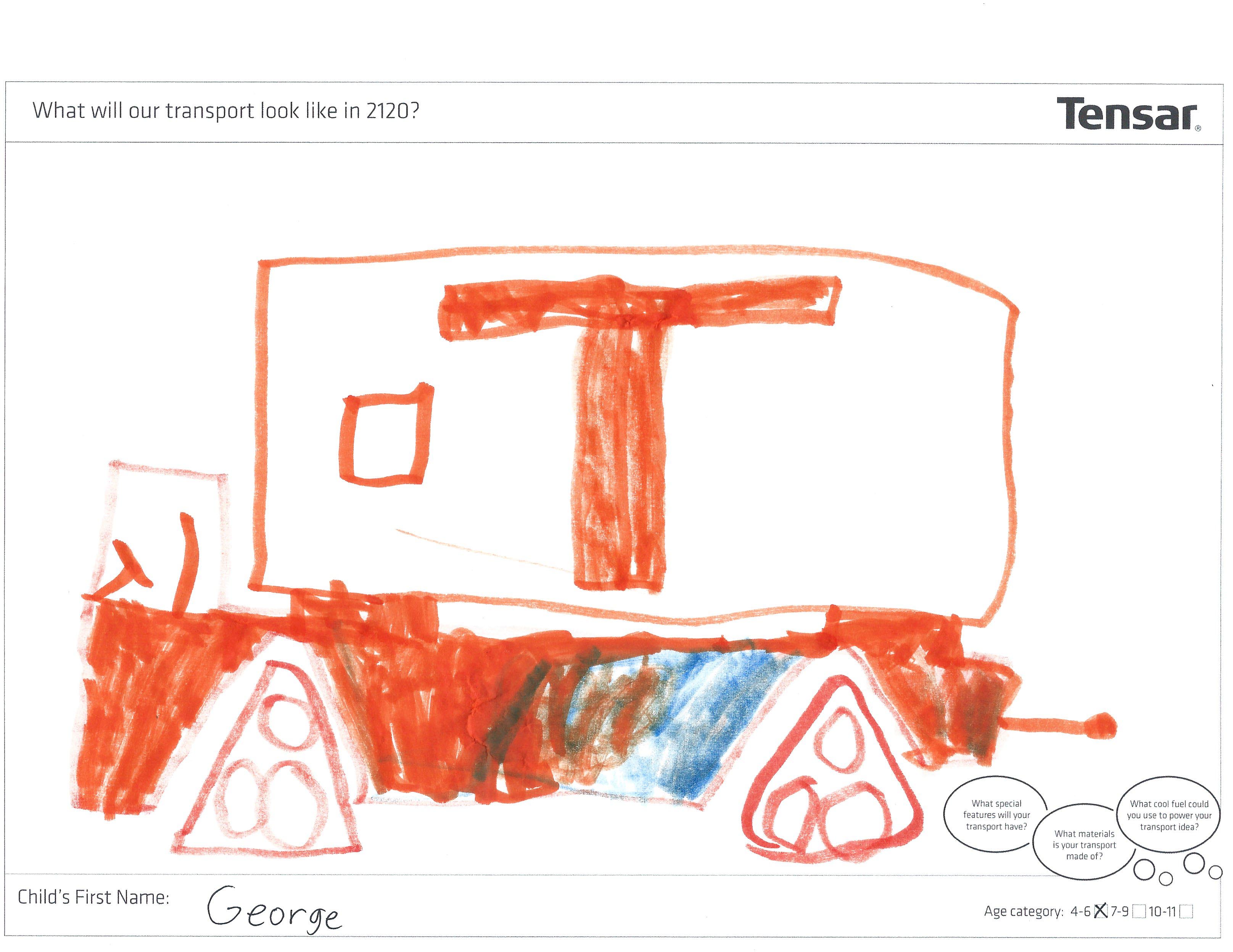 Tensar 2120 Transportation - George drawing