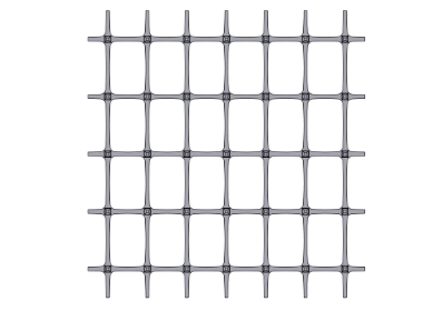 A sample of Biaxial BX Geogrids